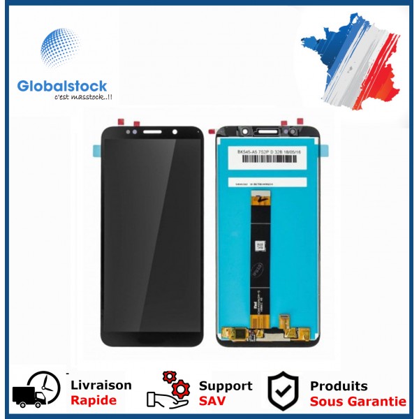 Ecran LCD + Vitre tactile pour HUAWEI Y5 2018 Noir + Outils