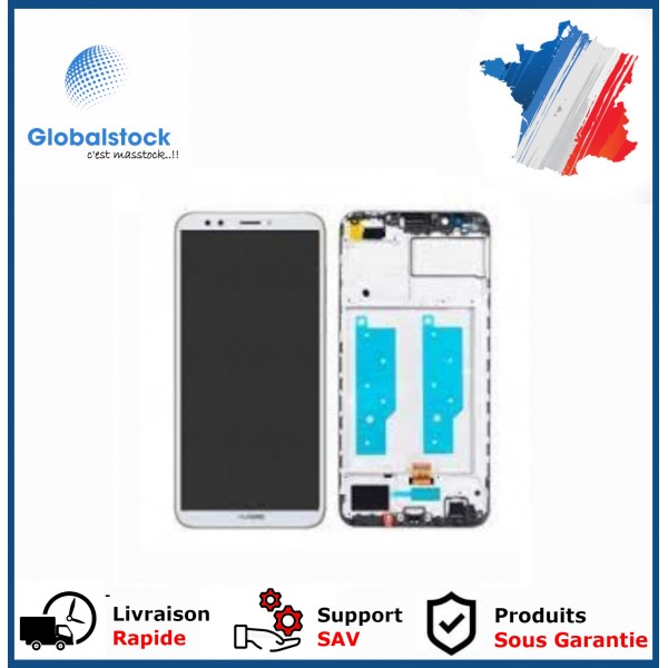 Écran Huawei Y7 2018 LCD + vitre tactile - kit outils complet avec outils
