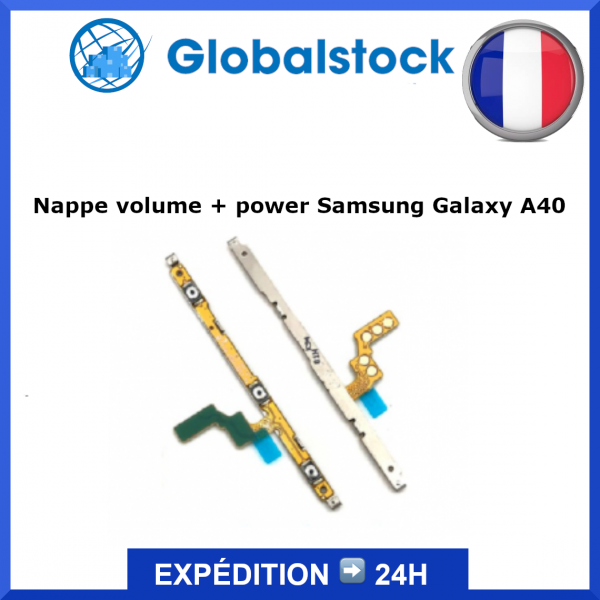 Nappe bouton Samsung Galaxy A40 (A405F) - Envoi gratuit 24h