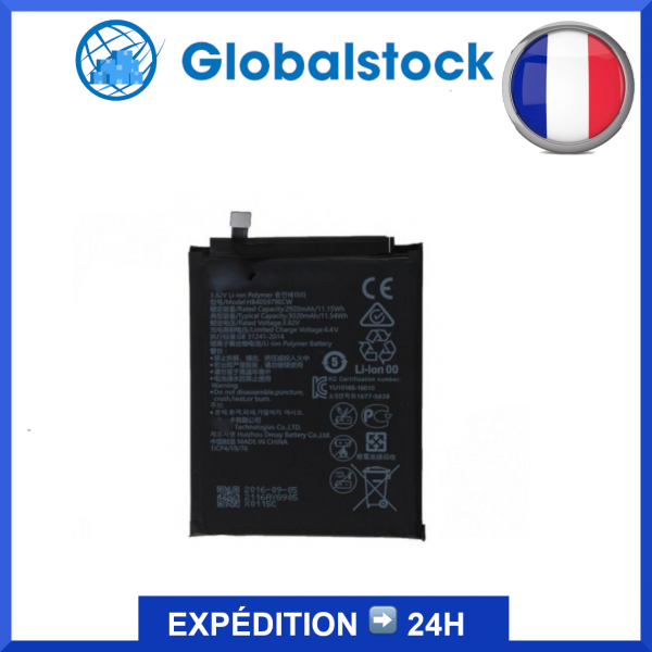 Batterie HUAWEI NOVA / Y5P/Y5 2019/Y6 2019 HB405979ECW - Qualité premium, envoi rapide