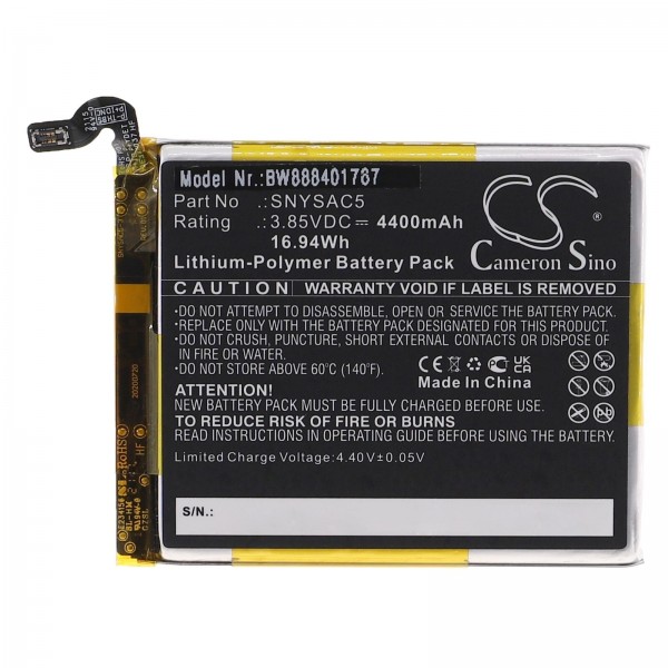 Batterie SONY XPERIA 10 III - Qualité premium, envoi rapide