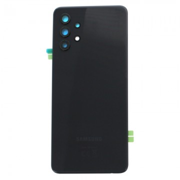 Vitre arrière galaxy s9 noir logo + ce