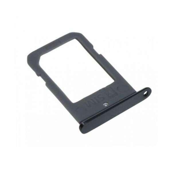 Tiroir de carte sim pour Samsung Galaxy S6 edge Single Card Noir
