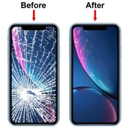 Vitre Tactile remplacement / reconditionnement + châssis + OCA( film Glue) pour IPHONE XR