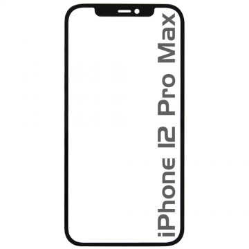 Vitre Tactile remplacement / reconditionnement + châssis + OCA( film Glue) pour iPhone 12 Pro Max