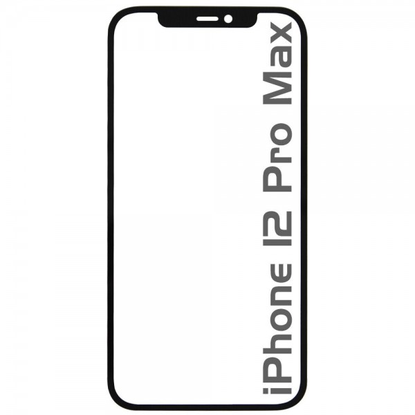 Vitre Tactile remplacement / reconditionnement + châssis + OCA( film Glue) pour iPhone 12 Pro Max
