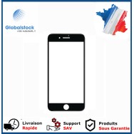 Vitre Tactile remplacement / reconditionnement + châssis + anti dust + OCA( film Glue) pour iPhone 7 Noir