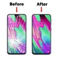 Vitre Tactile remplacement / reconditionnement + OCA( film Glue) Samsung Galaxy A40 (A405F)
