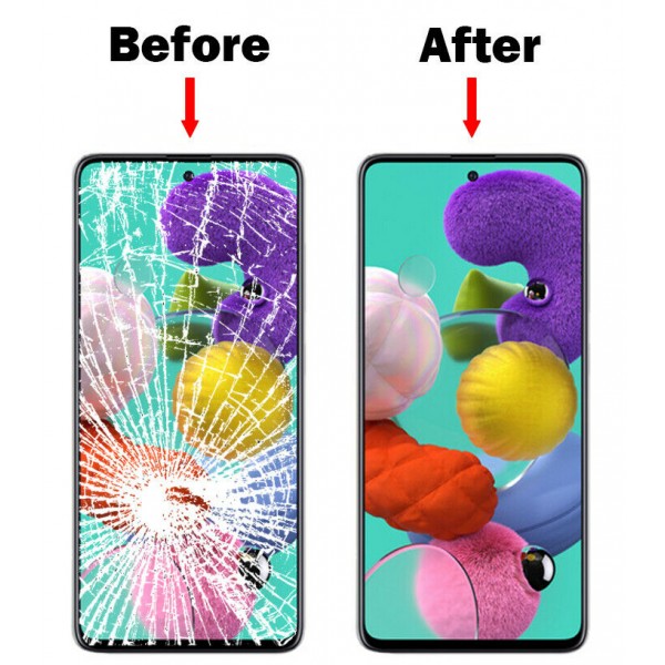 Vitre Tactile remplacement / reconditionnement + OCA( film Glue) Samsung Galaxy A51 (A515F) / A51 (A516N)