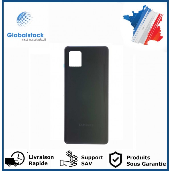 Vitre arriere samsung galaxy note 10 lite noir logo + ce
