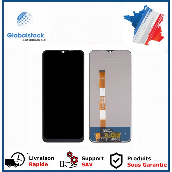 Ecran LCD + Vitre tactile pour VIVO Y21/Y21s Noir + Outils