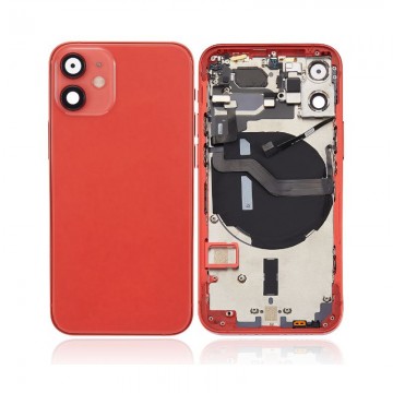 Châssis Arrière Complet pour iPhone 12 Mini - Rouge