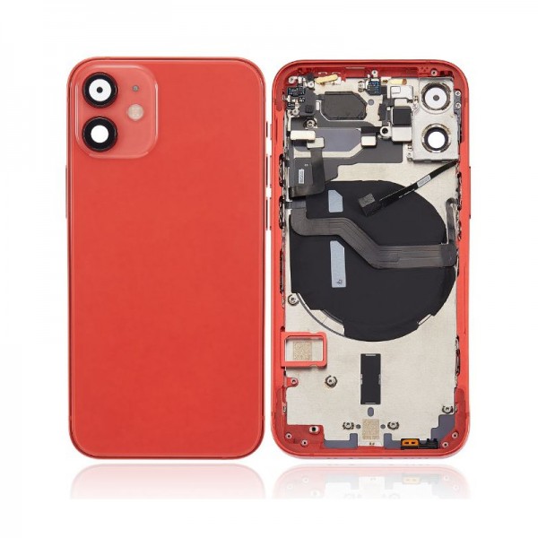Châssis Arrière Complet pour iPhone 12 Mini - Rouge