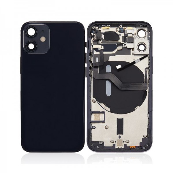 Châssis Arrière Complet pour iPhone 12 Mini - Noir
