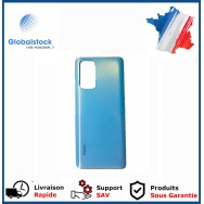 Vitre arrière pour XIAOMI REDMI NOTE 10 / NOTE 10 PRO (5G) M2103K19G Bleu LOGO + CE