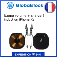 Nappe volume + charge à induction pour iPhone Xs