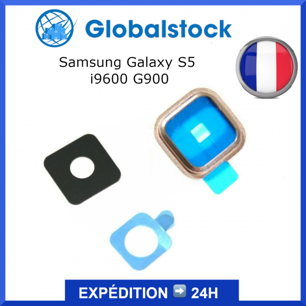 Lentille Lens Verre Caméra Arrière Appareil Photo pour Samsung Galaxy S5 i9600 G900