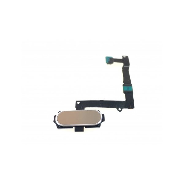 Nappe bouton home Doré pour Samsung Galaxy S6 Edge + G928F
