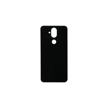 Vitre arrière Nokia 8.1 HQ Noir - Envoi gratuit 24h