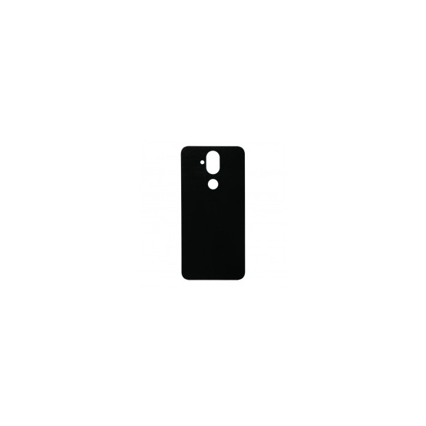 Vitre arrière Nokia 8.1 HQ Noir - Envoi gratuit 24h