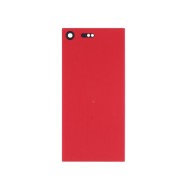 Vitre arrière ( Cache batterie) avec lentille de caméra pour Sony Xperia XZ Premium Rouge