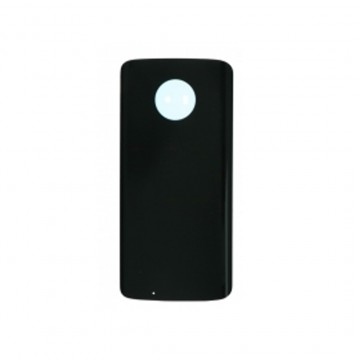 Vitre arrière ( Cache batterie) avec adhésive pour Motorola Moto G6 Noir