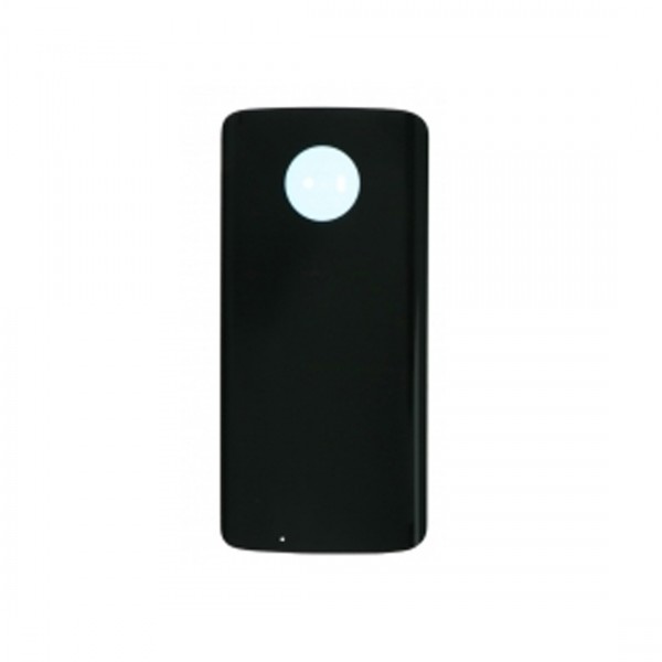 Vitre arrière ( Cache batterie) avec adhésive pour Motorola Moto G6 Noir