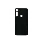 Vitre arrière ( Cache batterie) avec adhésive pour Motorola Moto G8 Power Noir