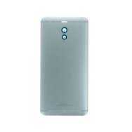 Vitre arrière ( Cache batterie) avec boutons latérales pour Meizu M6 Note Argent