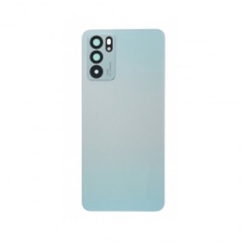 Vitre arrière ( Cache batterie) avec lentille+adhésive pour Oppo Reno6 5G CPH2251 Aurora