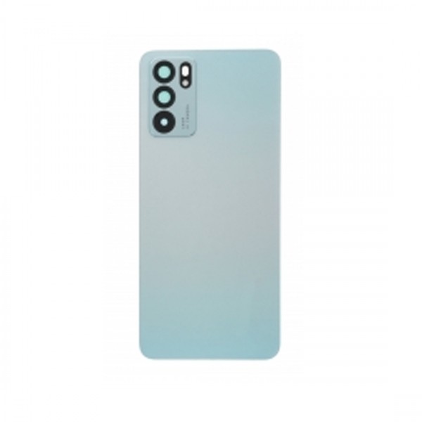 Vitre arrière ( Cache batterie) avec lentille+adhésive pour Oppo Reno6 5G CPH2251 Aurora