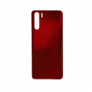 Vitre arrière Oppo A91 Rouge - Envoi gratuit 24h