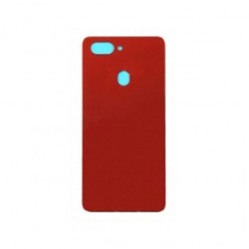 Vitre arrière ( Cache batterie) avec adhésive pour Oppo R15 Rouge