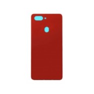 Vitre arrière ( Cache batterie) avec adhésive pour Oppo R15 Rouge
