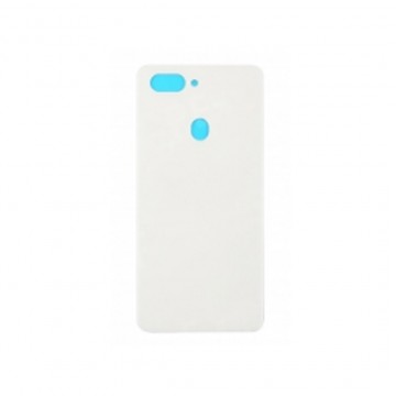 Vitre arrière ( Cache batterie) avec adhésive pour Oppo R15 Blanc
