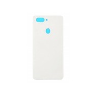 Vitre arrière ( Cache batterie) avec adhésive pour Oppo R15 Blanc