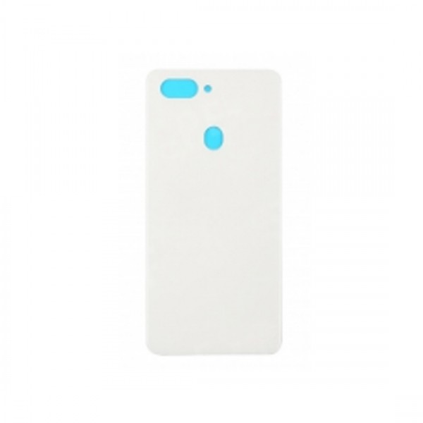 Vitre arrière ( Cache batterie) avec adhésive pour Oppo R15 Blanc