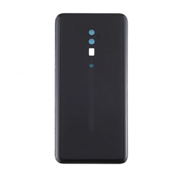 Vitre arrière ( Cache batterie) avec adhésive pour Oppo Reno 10x zoom Noir HQ