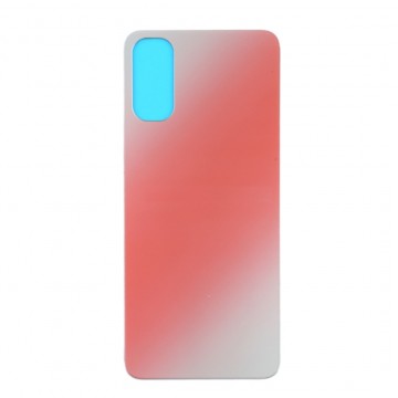 Vitre arrière ( Cache batterie) avec adhésive pour Oppo Reno4 5G CPH2091 Rouge