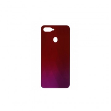 Vitre arrière ( Cache batterie) pour Oppo A7x Rouge