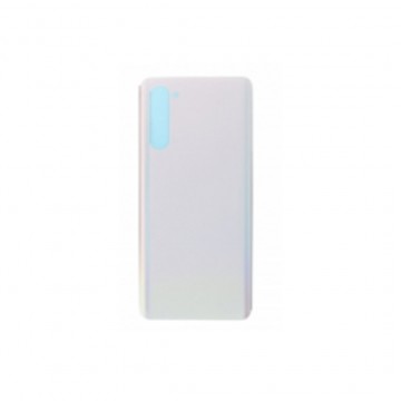 Vitre arrière ( Cache batterie) avec adhésive pour Oppo Reno3 Blanc
