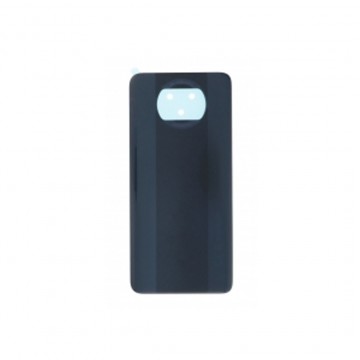 Vitre arrière ( Cache batterie) avec adhésive pour Xiaomi Poco X3/Poco X3 NFC Gris
