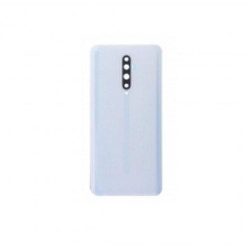 Vitre arrière ( Cache batterie) avec adhésive pour Oppo Reno2 Z Blanc