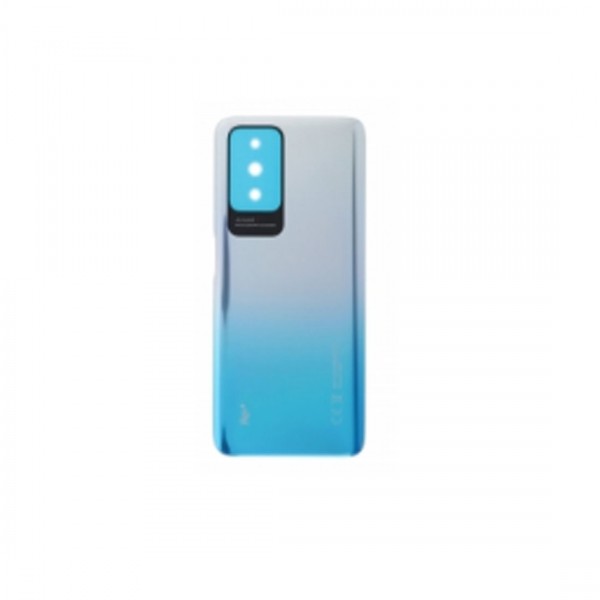 Vitre arrière ( Cache batterie) avec adhésive pour Xiaomi Redmi 10/10 2022 Bleu