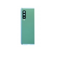 Vitre arrière ( Cache batterie) avec lentille+adhésive pour Samsung Galaxy Fold/Fold 5G Argent