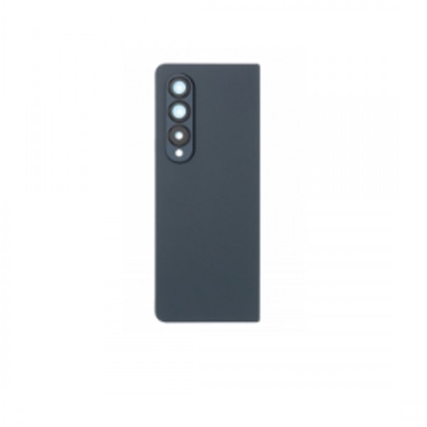 Vitre arrière avec lentille+adhésive pour Samsung Galaxy Z Fold4 F936 Gris OEM