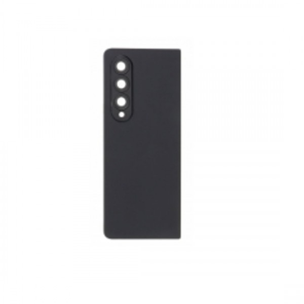 Vitre arrière ( Cache batterie) avec lentille+adhésive pour Samsung Galaxy Z Fold4 F936 Noir