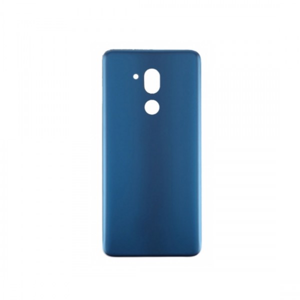 Vitre arrière ( Cache batterie) avec adhésive pour LG G7 One Bleu