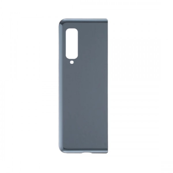 Vitre arrière ( Cache batterie) avec adhésive pour Samsung Galaxy Fold/Fold 5G Noir OEM