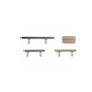 Pack bouton latéral Power Volume Mute (silencieux) pour iPhone 14 Pro/14 Pro Max Or 4pcs in one set